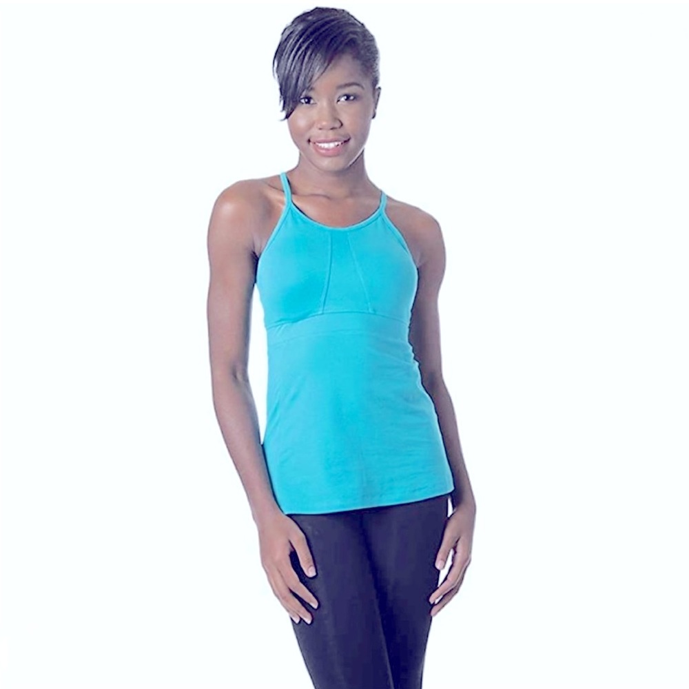 tasc performance | Advance | Baltic Blue Halter Athletic Tank Top